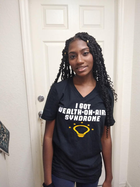IGotWealthonaireSyndrome Black T-Shirt
