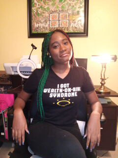 IGotWealthonaireSyndrome Black T-Shirt